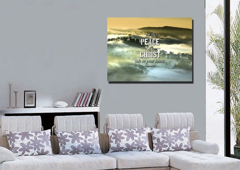 Colossians 3:13 Wall Art Canvas Print