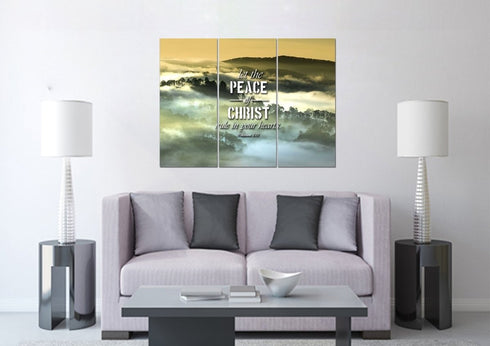 Colossians 3:13 Wall Art Canvas Print