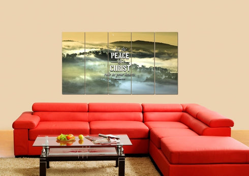 Colossians 3:13 Wall Art Canvas Print