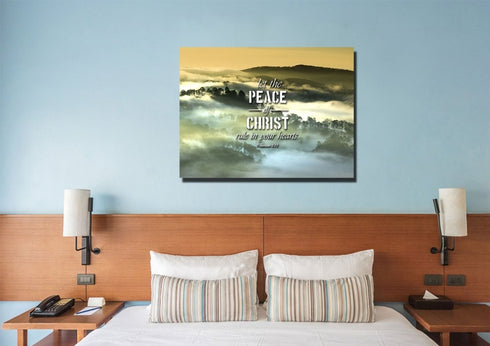 Colossians 3:13 Wall Art Canvas Print