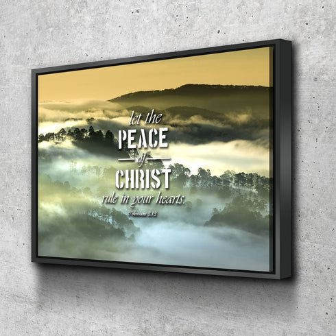 Colossians 3:13 Wall Art Canvas Print