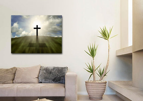 Cross on the Hill #5 Wall Art