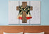 Draped Cross #7 American Flag Patriotic Wall Art