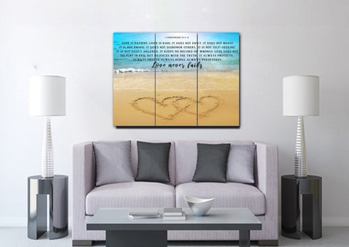 Drawn Love #22 Love is Patient, Love is Kind Wall Art