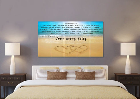 Drawn Love #22 Love is Patient, Love is Kind Wall Art