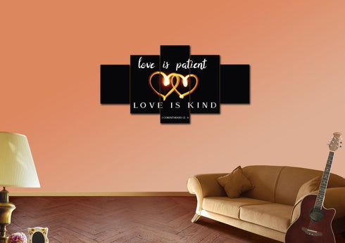 Electric Love #23 Love is Patient, Love is Kind Wall Art