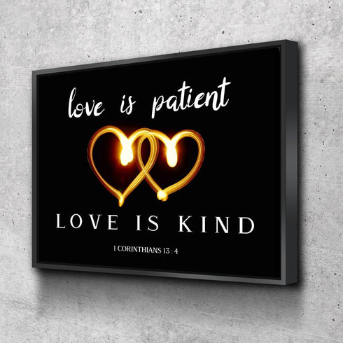 Electric Love #23 Love is Patient, Love is Kind Wall Art