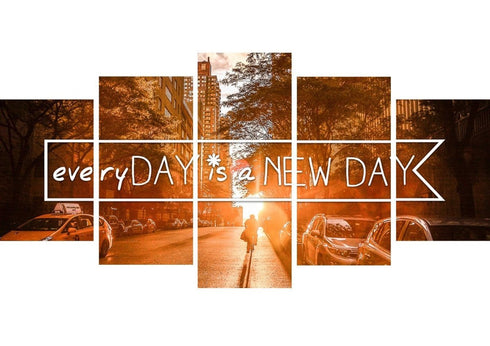 Everyday is a New Day Canvas Wall Art Print