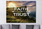 Faith Trust Christian Quotes Wall Art Canvas