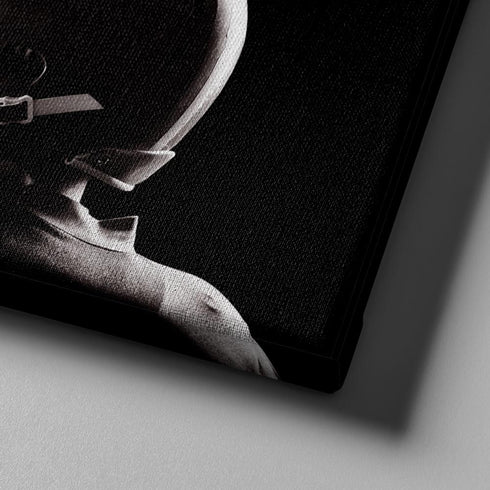 Football Champ #7 Joshua 1:9 Be Strong and Courageous Wall Art