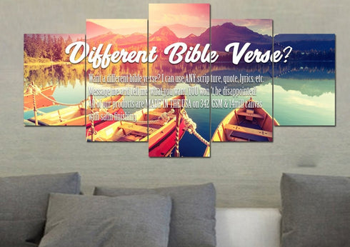 For God so Loved the World Wall Art Canvas Print