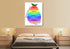 #8 Rainbow Fruit & Galatians 5:22 Fruit of the Spirit Canvas Print