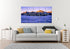 Genesis 1:1 God Created the Heavens and Earth Wall Art Canvas Print.