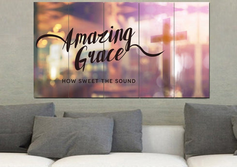 Glassy #8 Amazing Grace Wall Art & Decor