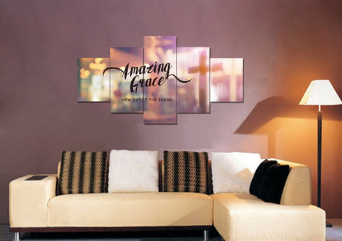 Glassy #8 Amazing Grace Wall Art & Decor