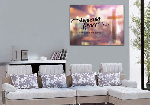 Glassy #8 Amazing Grace Wall Art & Decor