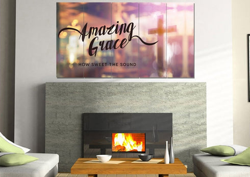Glassy #8 Amazing Grace Wall Art & Decor