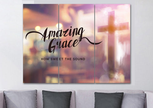 Glassy #8 Amazing Grace Wall Art & Decor