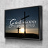 God is Good All the Time Wall Art Canvas Print