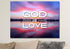 God is Love Wall Art Canvas Print