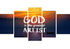 God is the Greatest Artist Wall Art Canvas Print