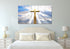 Gods Light Shining on the Cross #6 Canvas