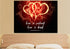 Hearts on Fire #24 Love is Patient, Love is Kind Wall Art