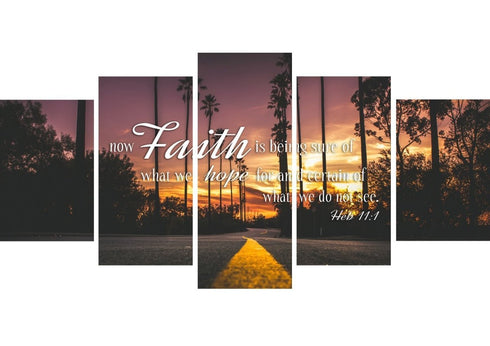 Hebrew 11:1 Canvas Wall Art Print