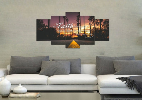Hebrew 11:1 Canvas Wall Art Print