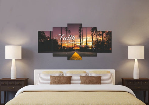 Hebrew 11:1 Canvas Wall Art Print