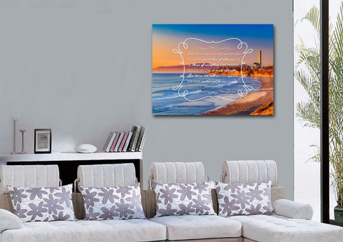 Hebrews 12:1 Wall Art Canvas Print