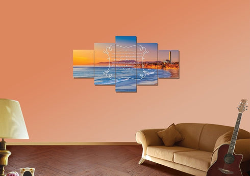 Hebrews 12:1 Wall Art Canvas Print