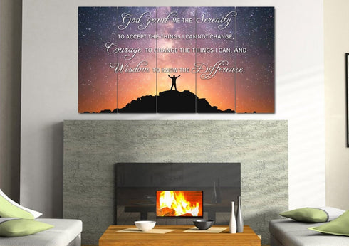 Hero #19 Serenity Prayer Wall Art