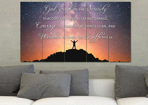Hero #19 Serenity Prayer Wall Art