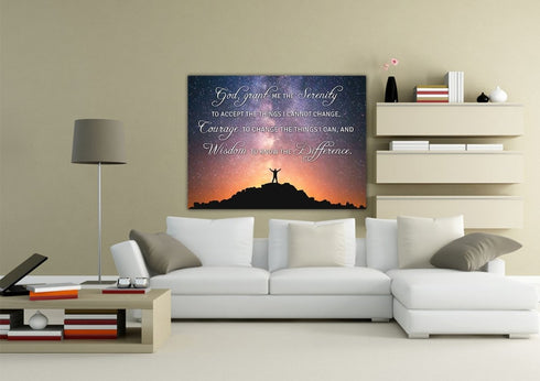 Hero #19 Serenity Prayer Wall Art