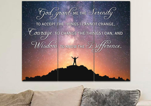 Hero #19 Serenity Prayer Wall Art