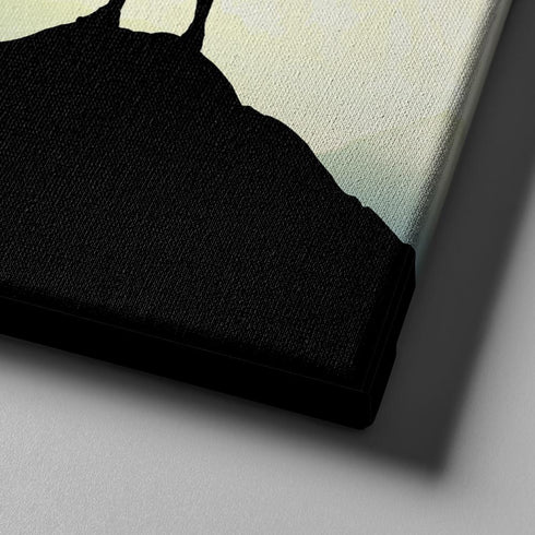 Hiker on Top #1 Joshua 1:9 Be Strong and Courageous Wall Art