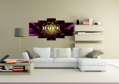 Hold onto Hope Wall Art Canvas Print