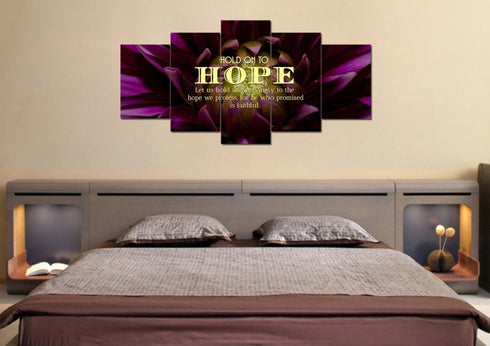 Hold onto Hope Wall Art Canvas Print