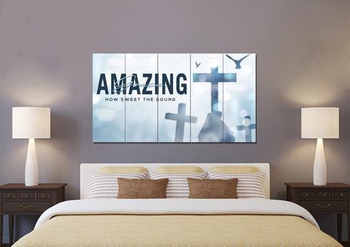 Holding #5 Amazing Grace Wall Art & Decor