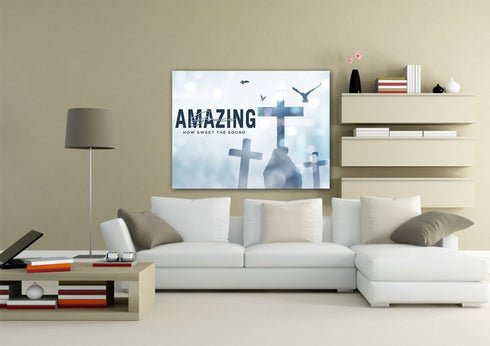 Holding #5 Amazing Grace Wall Art & Decor
