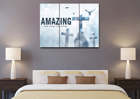 Holding #5 Amazing Grace Wall Art & Decor
