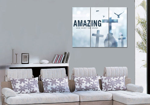 Holding #5 Amazing Grace Wall Art & Decor