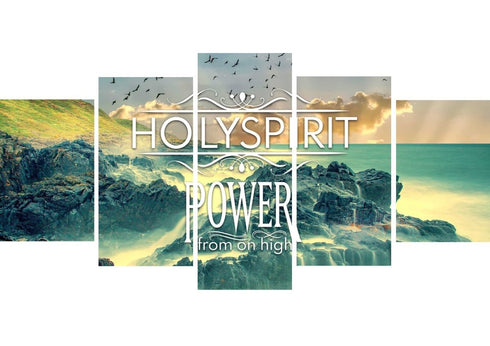 Holy Spirit Power from on High Wall Art Canvas Print