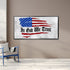 In God we Trust #10 American Flag Patriotic Wall Art