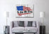 In God we Trust #10 American Flag Patriotic Wall Art