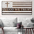 In God we Trust #15 American Flag Patriotic Wall Art
