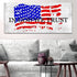 In God we Trust #19 American Flag Patriotic Wall Art
