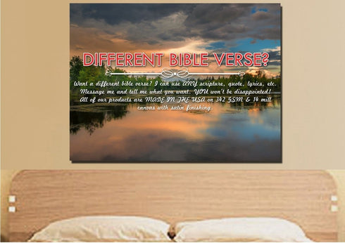 Isaiah 40:31 Hope in the Lord will Renew their Strength Canvas Wall Art Print