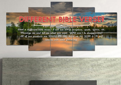 Isaiah 40:31 Hope in the Lord will Renew their Strength Canvas Wall Art Print